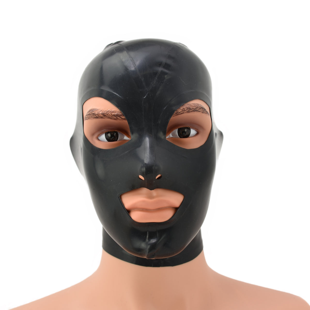 Latex fetish mask handmade